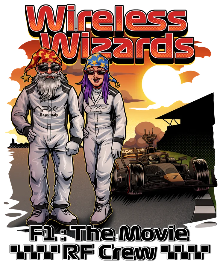 F1: The Movie — RF Crew t-shirt design
